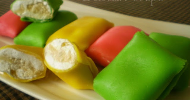 Resepi Durian Crepe Mudah - Pijatan r