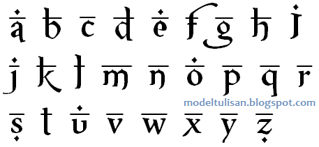 Model Tulisan  Model tulisan  font XXII ARABIAN ONENIGHTSTAND