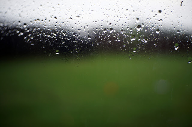 Click to see raindrops on a window