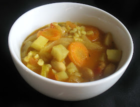 cranberry bean barley soup