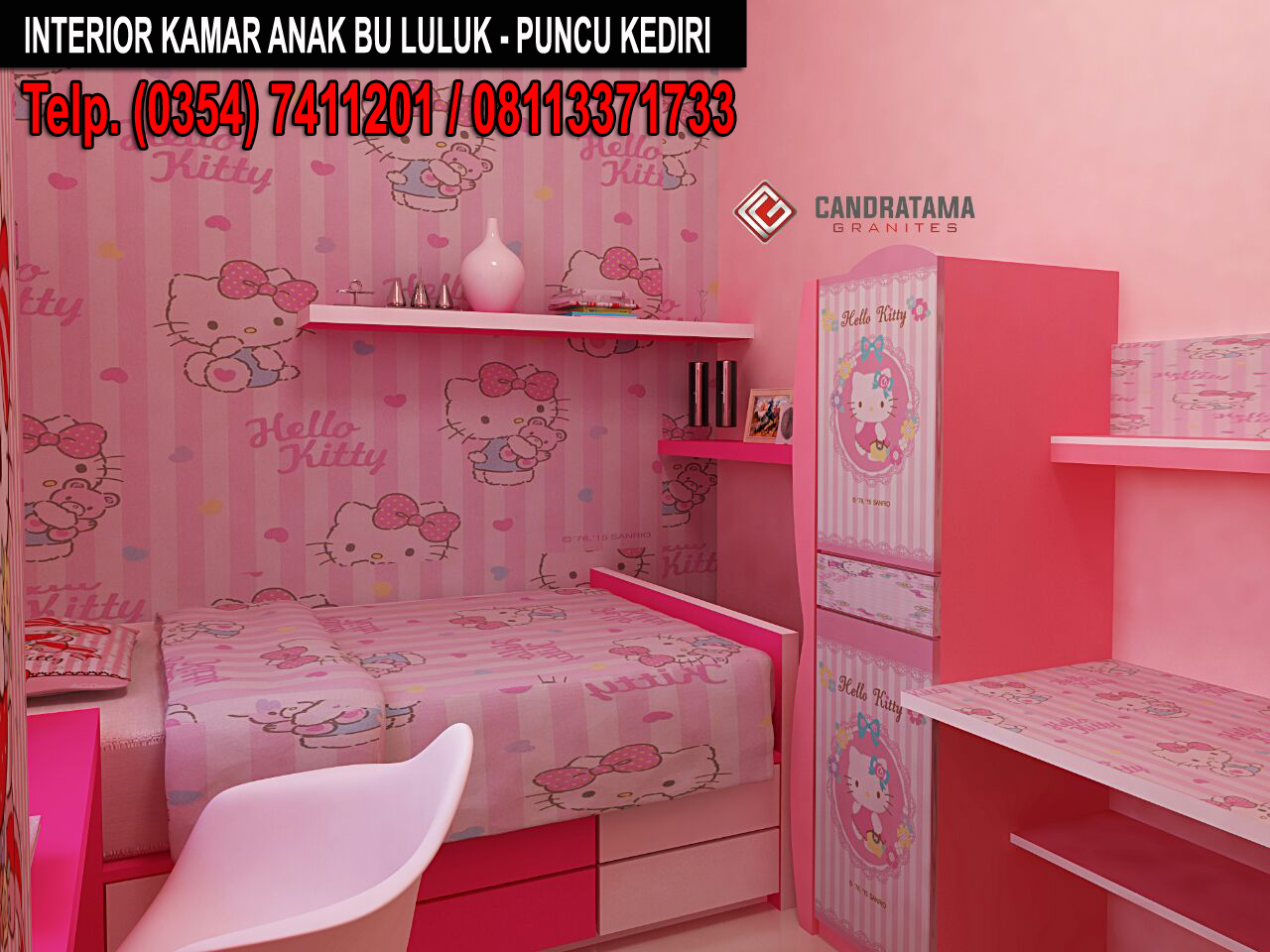 Interior Kamar Anak Kediri Desain Interior Kamar Kediri Interior