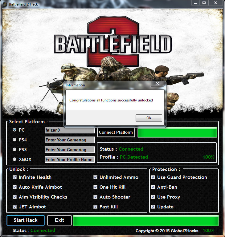 Battlefield 2 Hack - Unlimited Ammo, Health, Fast Kill ... - 730 x 771 jpeg 237kB