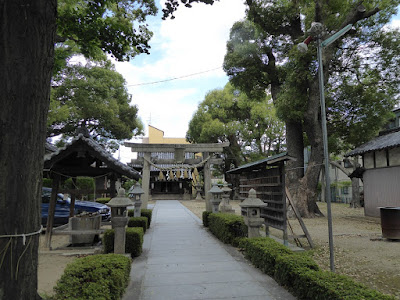 寝屋川市　神田天満宮　参道