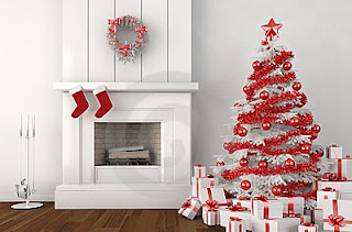 Christmas Fireplace Decorations