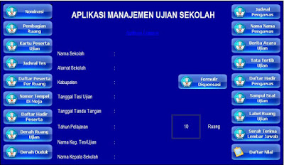 Aplikasi Manajeman Ujian Sekolah 2016 Gratis