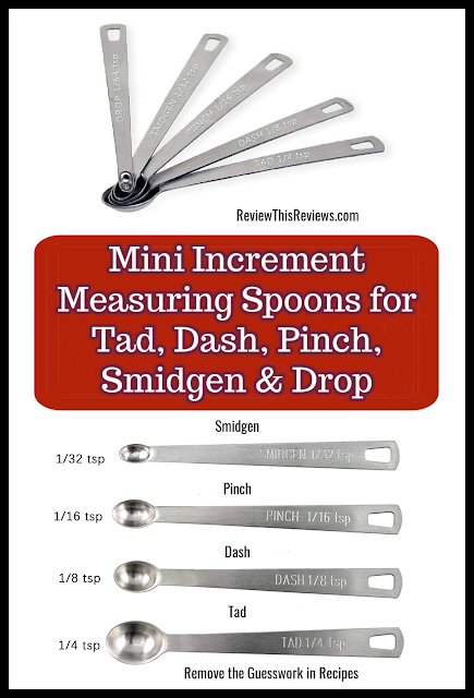 Small Increments Measuring Spoons