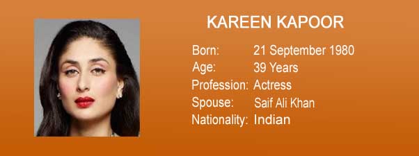 kareena kapoor birthday, age, date of birth, profession, spouse, nationality, image free today