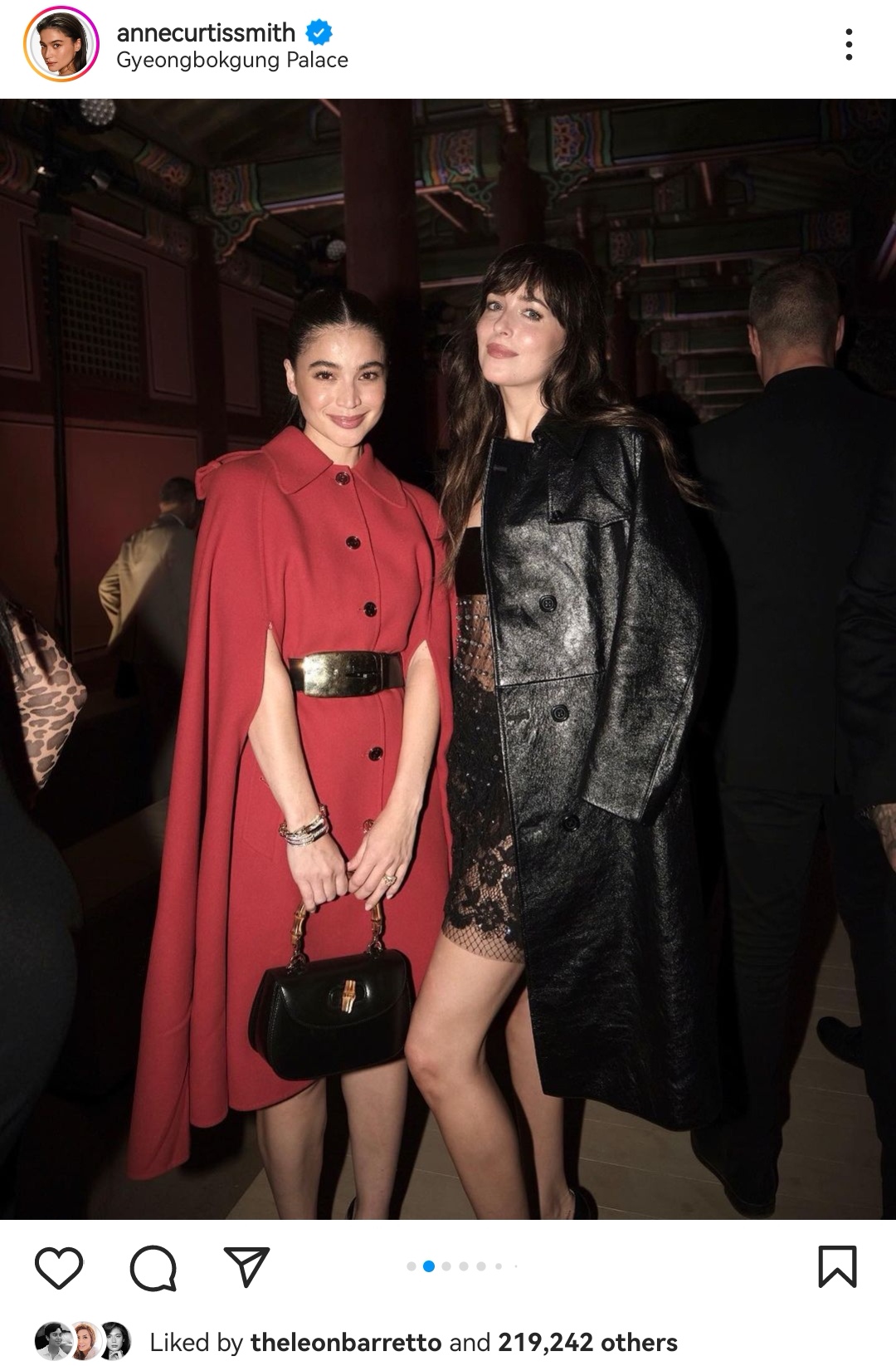 Fashion PULIS: Insta Scoop: Anne Curtis Meets Dakota Johnson, IU