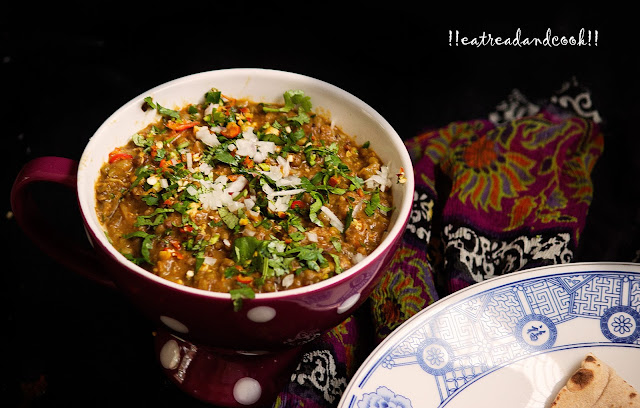 bengali egg mutton keema tadka dal recipe