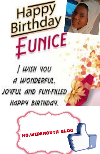 Happy birthday Eunice