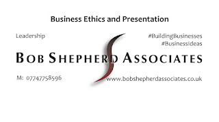 Supporting Image for LinkedIn Post | Business Ethics and Presentation