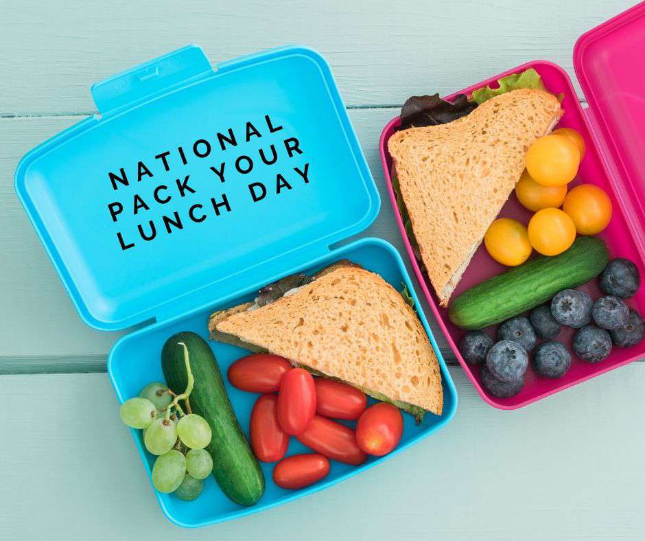 National Pack Your Lunch Day Wishes Unique Image
