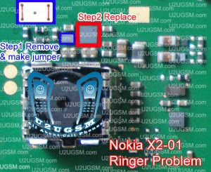 Nokia X201 hand free open problem jumpers solution