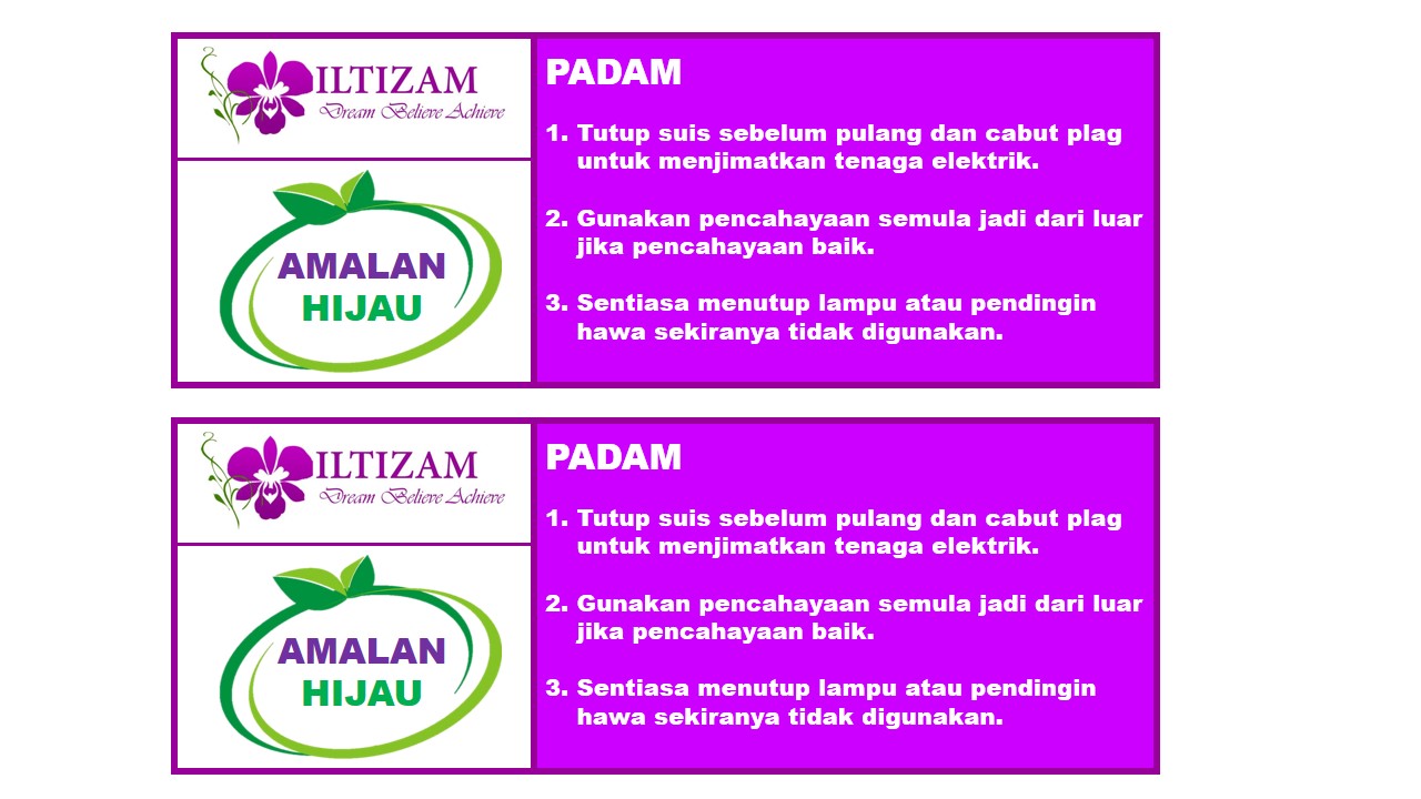 ZON ILTIZAM: CONTOH TAGGING NAMA