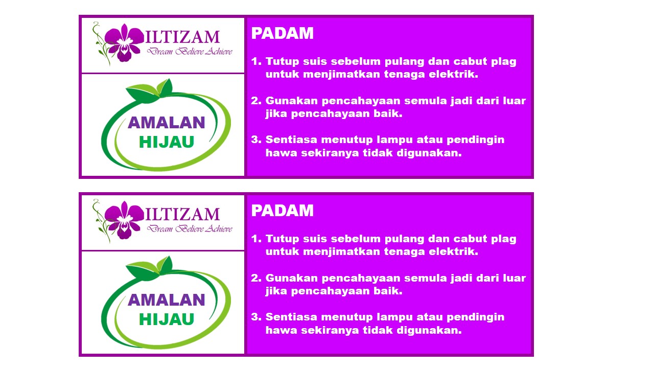 ZON ILTIZAM: CONTOH TAGGING NAMA