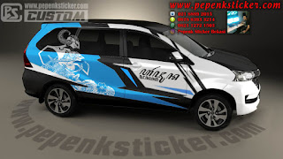 Koleksi Contoh Cutting Sticker Mobil Xenia Terkini
