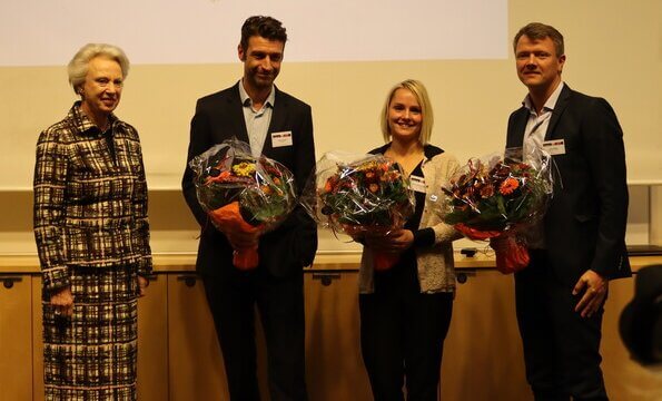Princess Benedikte presented the Danish National Osteoporosis Foundation's research grants at the University Hospital of Zealand in Køge