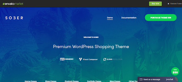 WordPress e-commerce theme