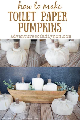 easy toilet paper pumpkins