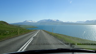 The road to AKUREYRI