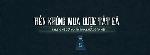 Ảnh bìa Facebook Shock hài hước - Cover FB timeline Funny, tiền không mua được tất cả nhưng cơ bản thì mua được gần hết