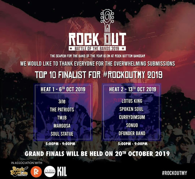 ROCK OUT BATTLE OF THE BANDS 2019
