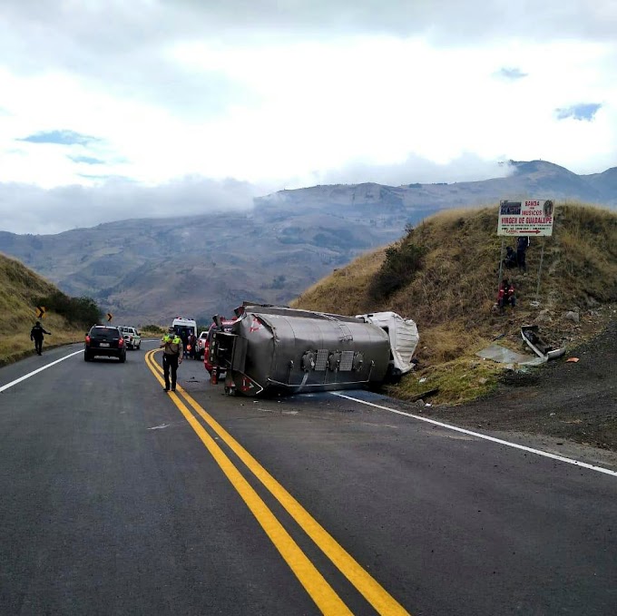 Tres accidentes de tránsito en Chimborazo provocan heridos