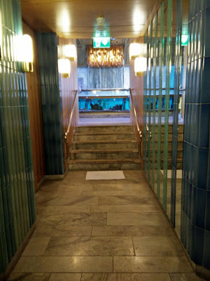 Entrance to the pool area and sauna, Hilton Strand Helsinki