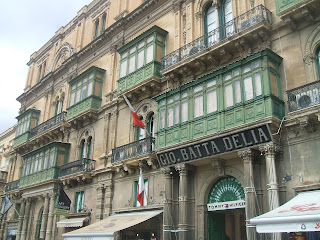 Valletta balconies