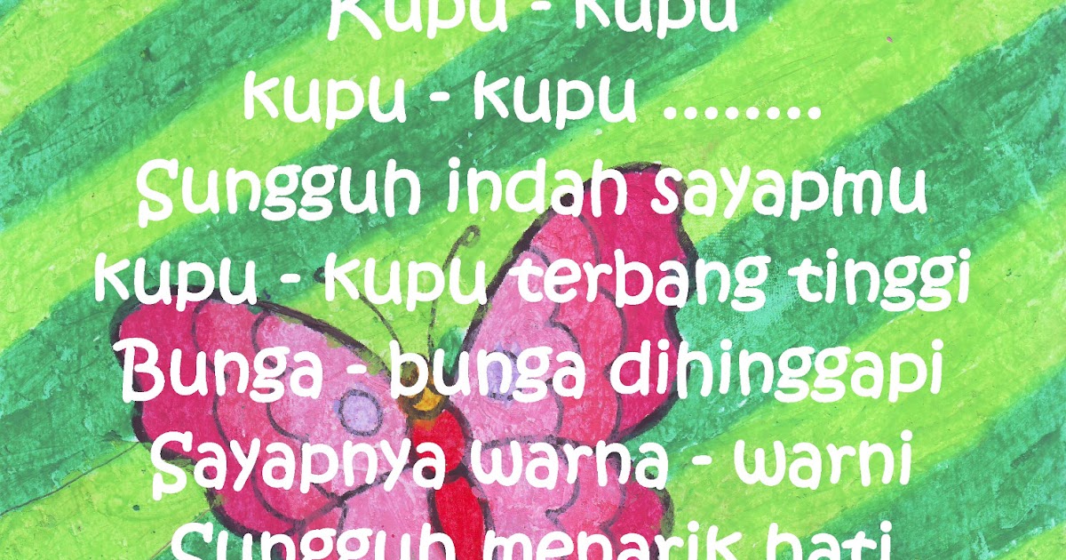 Kumpulan Puisi  Kupu Kupu Kata Kata Cinta Mutiara