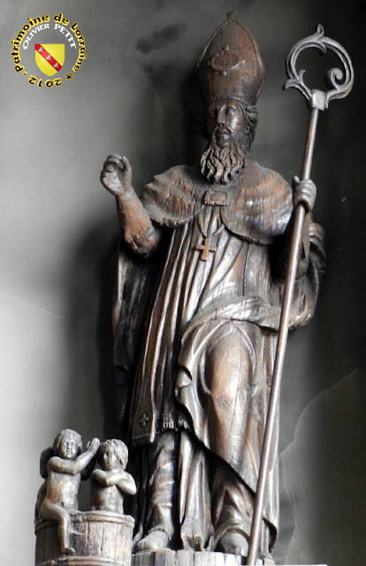 Saint-Nicolas (XVIIIe siècle) - Statue en bois - Église de Mirecourt (88)
