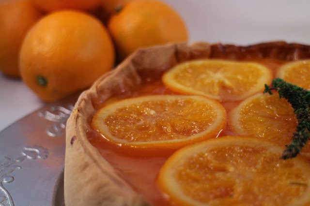 orange-cheesecake, cheesecake-de-naranja, naranja-confitada