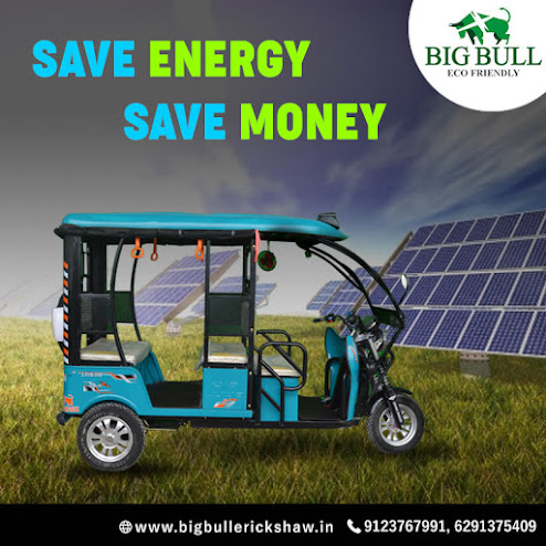 top three advantages of electric rickshaws