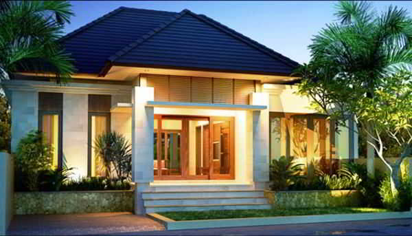  52 desain rumah minimalis tampak depan 1 lantai modern 