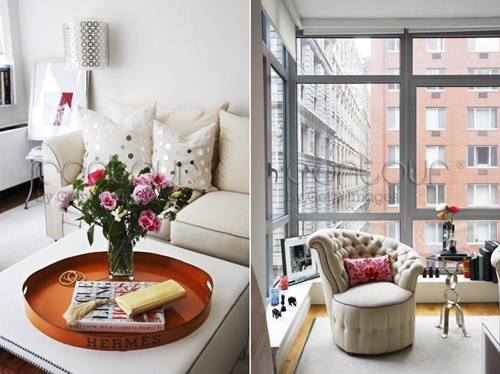 Olivia Palermo Apartment - interior decorating accessories