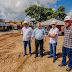 Mobilidade urbana: Prefeito vistoria obras da nova rotatória do Campo do Santos, no Geisel