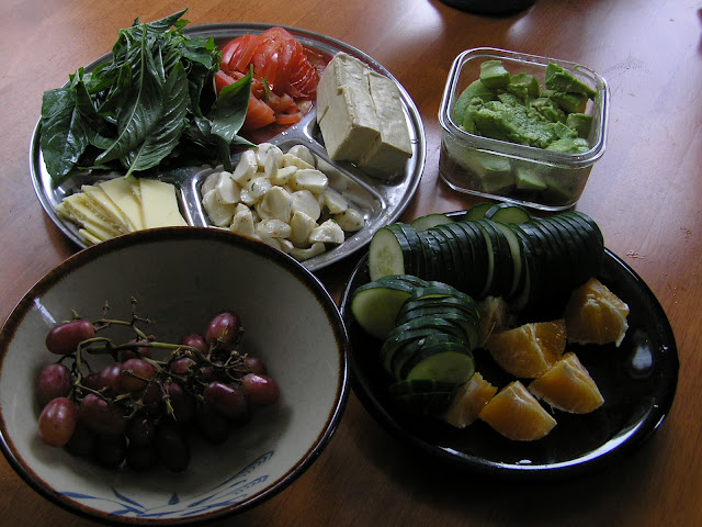 raw food meal