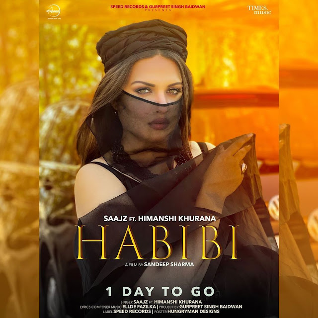 Habibi Lyrics Saajz Feat. Himanshi Khurana || LyricsZone