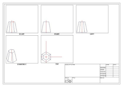 hexagonal frustum