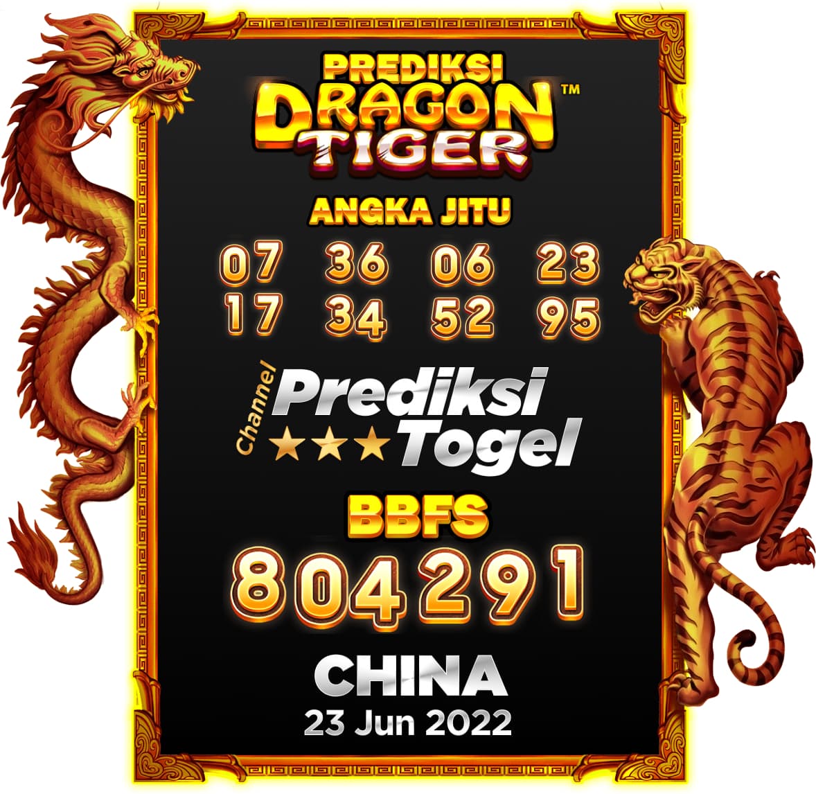 Prediksi Togel Dragon Tiger