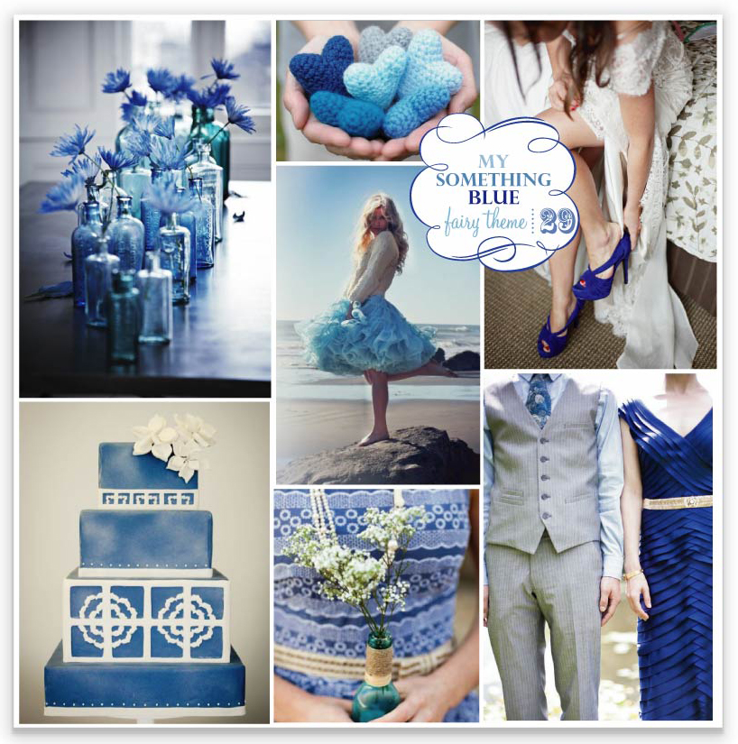 Blue seems to be emerging as a hot summer wedding colour and if you follow