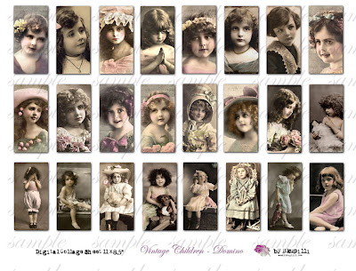 vintage children images free. 080 Vintage Children - Domino