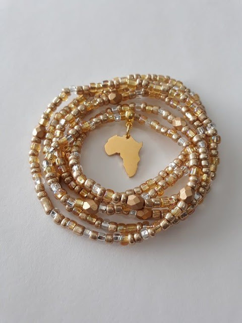 Gold African Waist Beads | Gold Waist Beads.