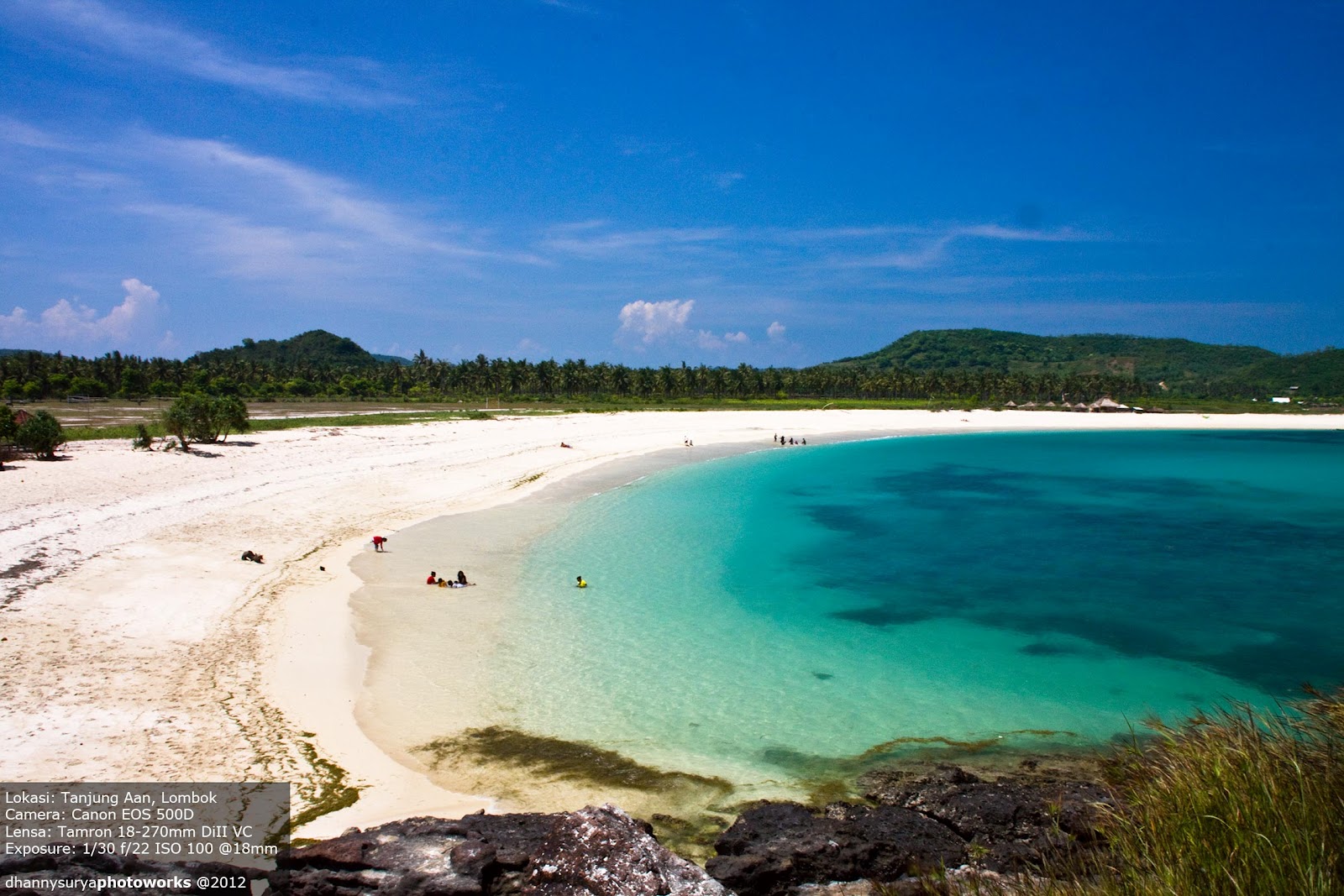 Tatang Primawan Pesona Tanjung Aan Lombok 