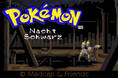 Pokemon Nachtschwarz (German/GBA)