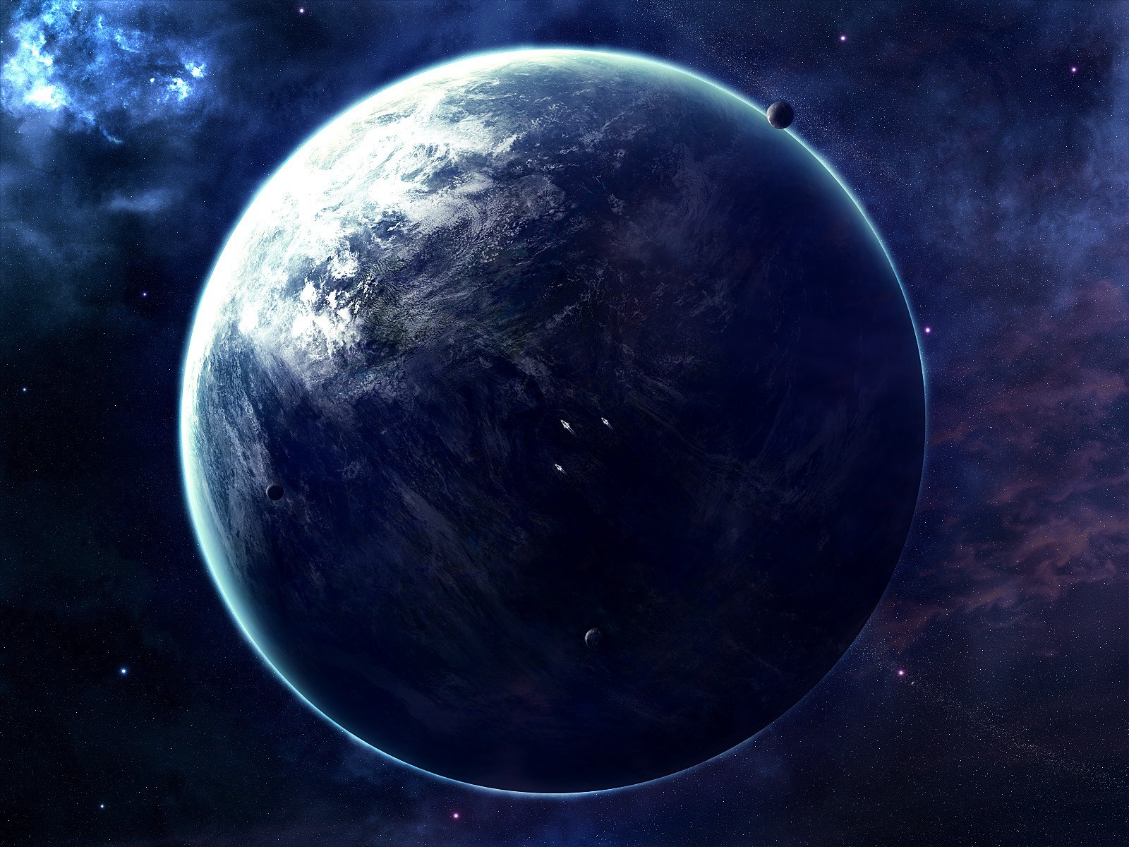 40 Gambar Fantasi Luar  Angkasa  Super Keren Planet 