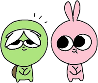 Tori and Kori, Tori and Kori Turtle Rabbit, Turtle Rabbit Emoji, Turtle Rabbit Love Story, Whatsapp Stickers Tori Kori, 토리와 코리의 알콩달콩 연애 이야기