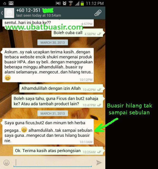 57 Testimoni Ubat BUASIR Hpa (1 ke 30)