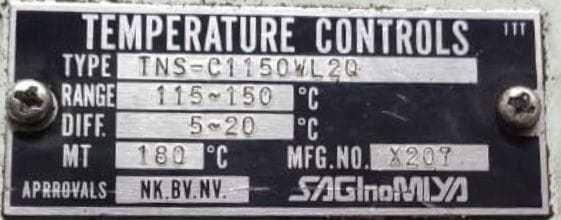 TNS TEMPERATURE CONTROLS