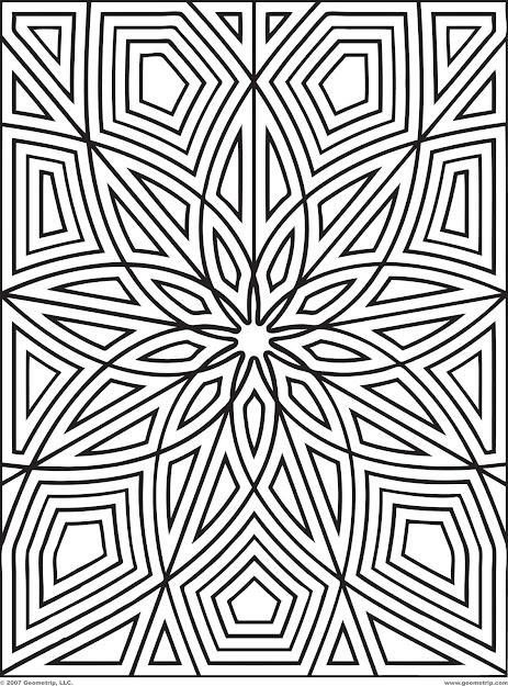 Get The Latest Free Pattern Coloring Pages Images Favorite Coloring Pages  To Print Online Geometric Coloring Pages Adults